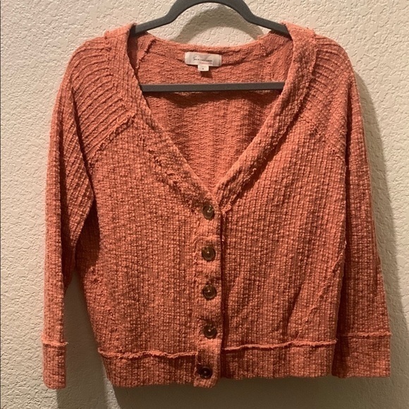 Two by Vince Camuto Sweaters - Women's Cozy Knit Cardigan Sweater - Rust
